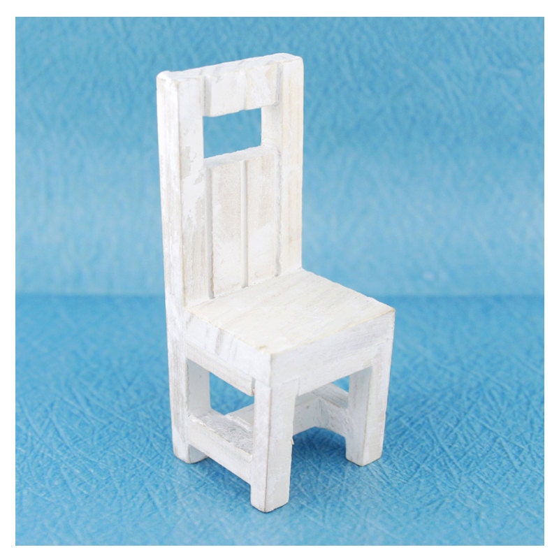 Handmade Woodworking,Wood Carving,Hand Painted Chair,Home Decor,Wood Miniature,Doll House Decoration