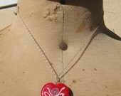Hypatia: Italian Glass Red Heart