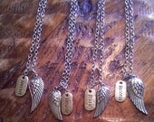 Winged Charmed Necklaces
