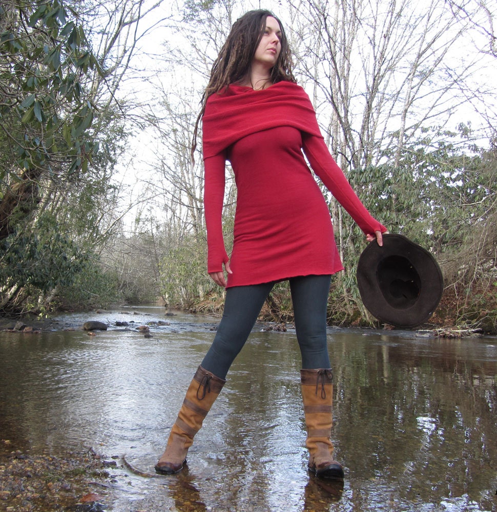 ORGANIC FLEECE Peacekeeper Tunic (Hemp/Organic Cotton Fleece)