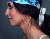 triangle heaven hammered hoops