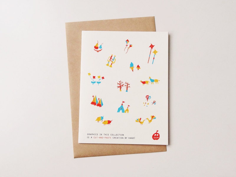 Pairs card(set of 2)