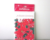 Vintage Christmas Invitations New Old Stock