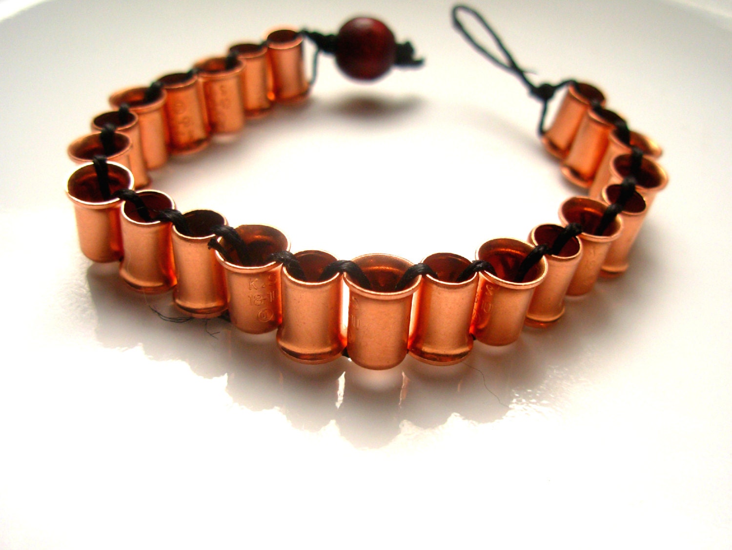 Upcycled Hardware Copper Bracelet Industrial Unisex Rocker Steampunk Gift