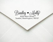 Custom Return Address Rubber Stamp - Self Inking
