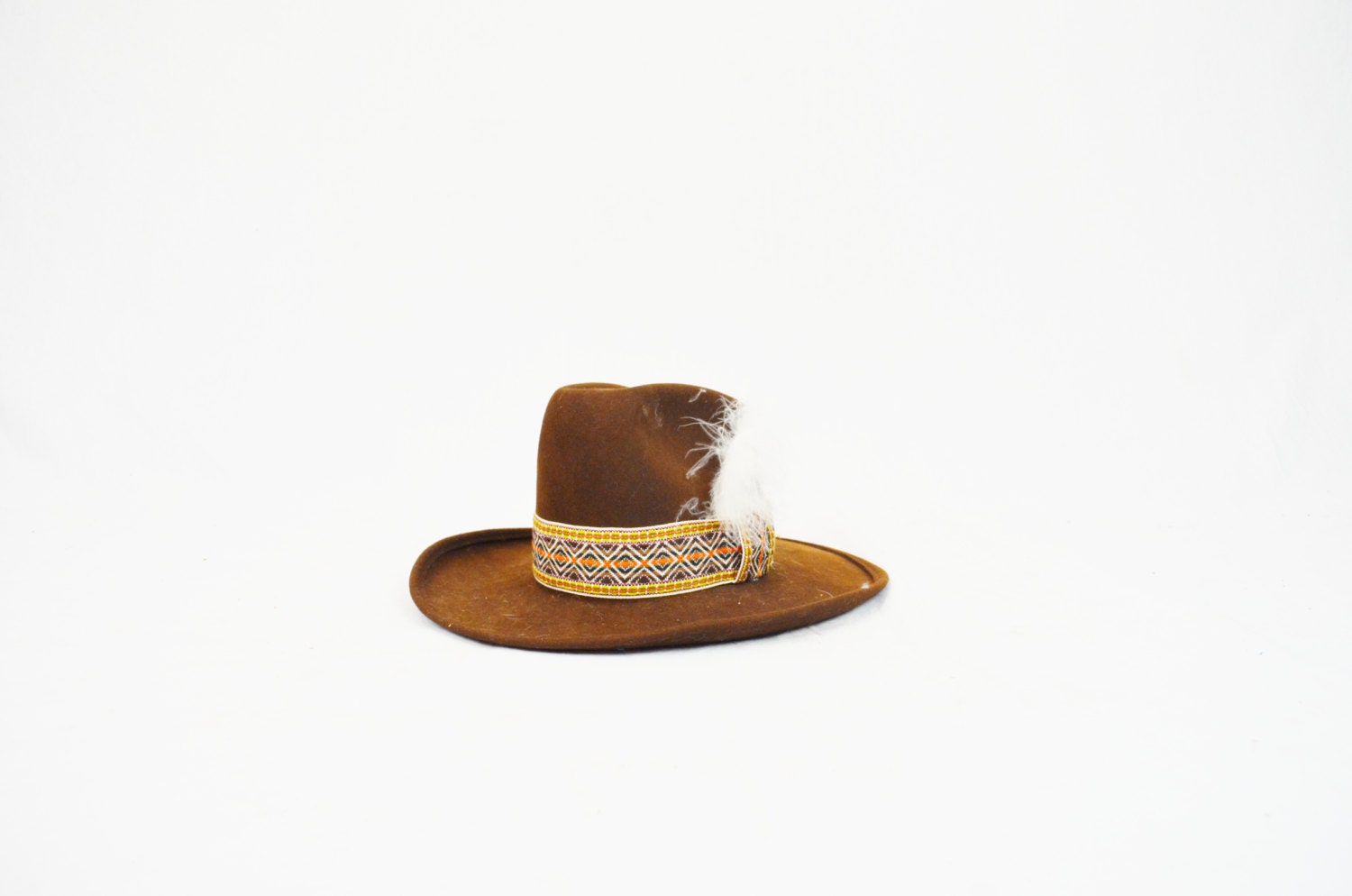 Vintage Men's Cowboy Hat - Size 7-1/4