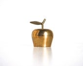 Brass Apple Bell - Vintage Brass Bell