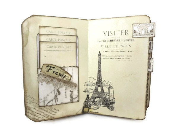 France Travel Journal, Paris Journal, Old Maps, Paris Scrapbook, Wanderlust, Eiffel Tower, Vintage Maps, Vintage Paris, French Journal