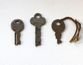 Three Vintage Keys