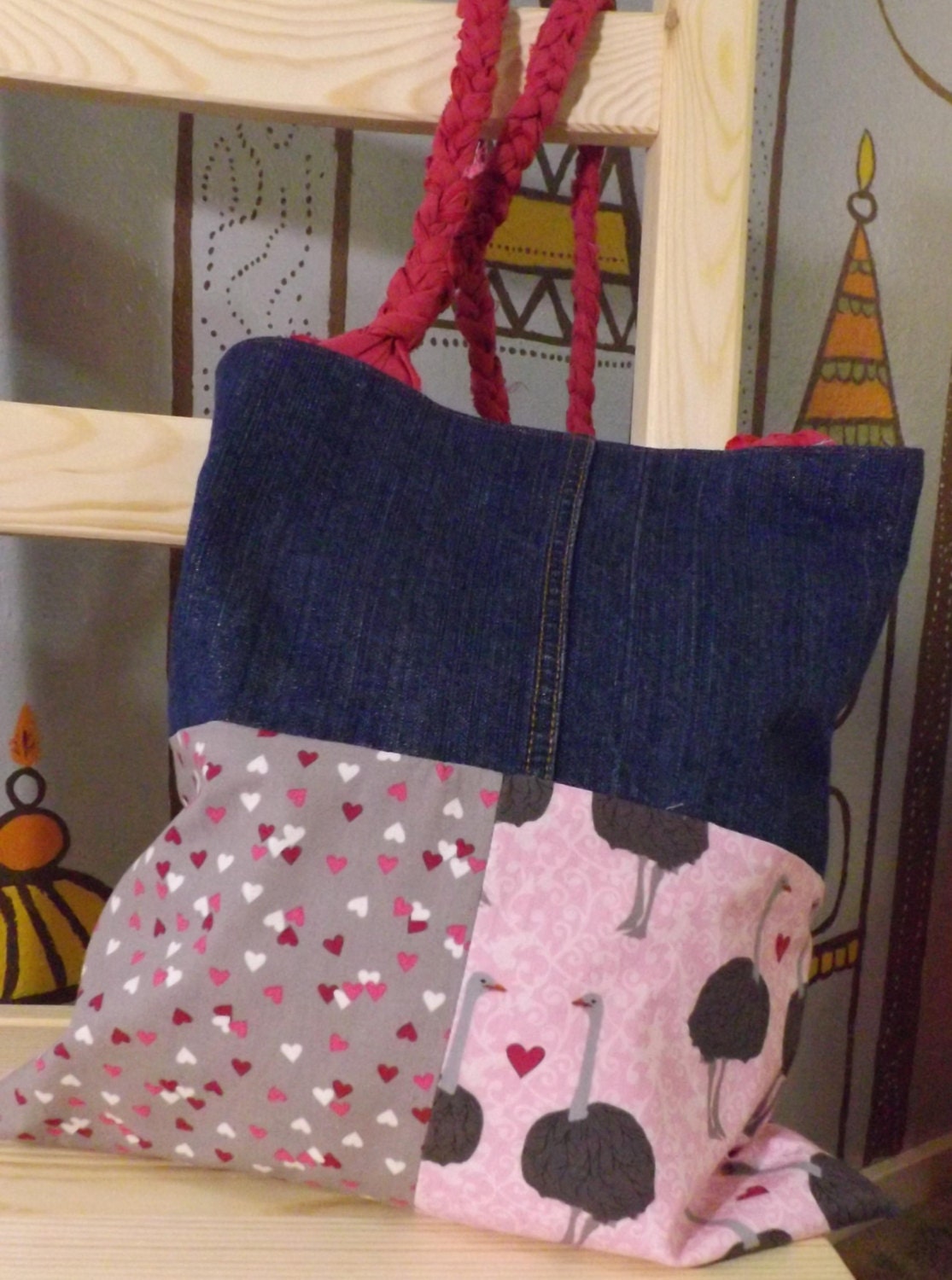 Ostrich Love Tote