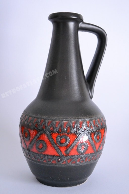Retro West German Bay keramik vase - 67  30
