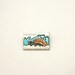 Vintage pin - soviet vintage - USSR nuclear-powered icebreaker ship - yellow blue silver - USSR Russia soviet - europeanstreetteam