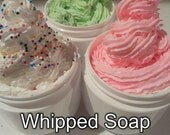 Black Cherry Bomb Whip Cream Soap In A Jar-Vegan Friendly 8oz