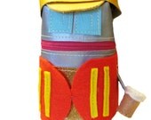 Construction Worker Robot Pouch