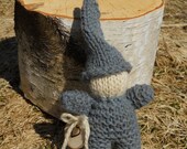 Gnome Baby Hand Knit of Wool