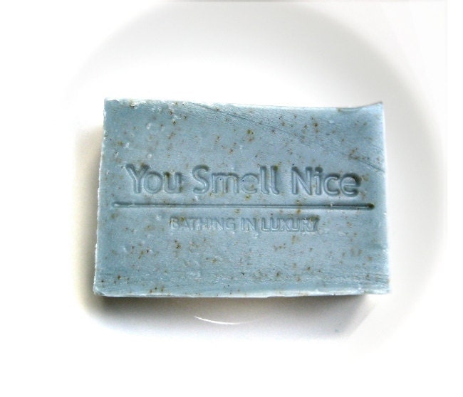 Mountain Man Ski Soap - Valentine Gift for Guy - Cold Process Soap Bar - Mountain Pine Mint Handmade entirely by me
