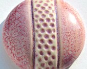 Ceramic Cabochon in Burgundy