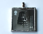 Postage Stamp Pendant - Dalek
