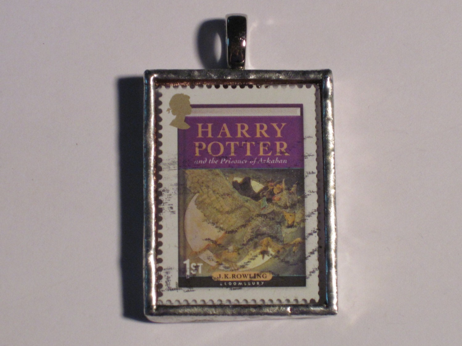 Postage Stamp Pendant - Harry Potter - Prisoner of Azkaban - Book Three
