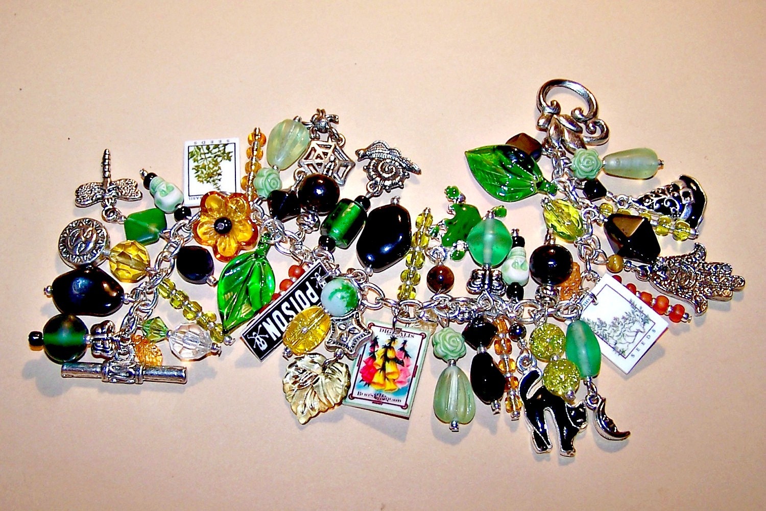 The GOOD WITCH'S GARDEN Artisanal Charm Bracelet