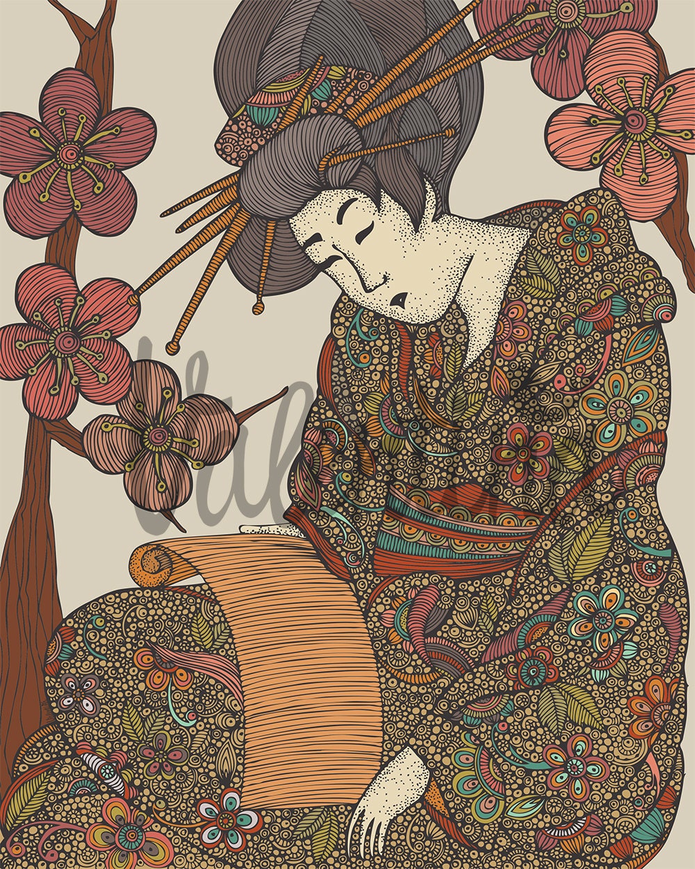 Masamiosa  11x14 print