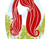 Kentucky Hemlock - Original screenprinted Art Print