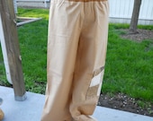 SALE Earthy Peace Vintage Hippie Patchwork Pants