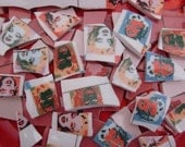 Mosaic Tiles Broken plate Art Supply Colorful Marilyn Monroe  Pieces