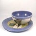 Perfect for Mom Artistic Ceramic Plate and bowl Set / Soup and Salad Dishes / Any Color / Artful Home Decor Vessels