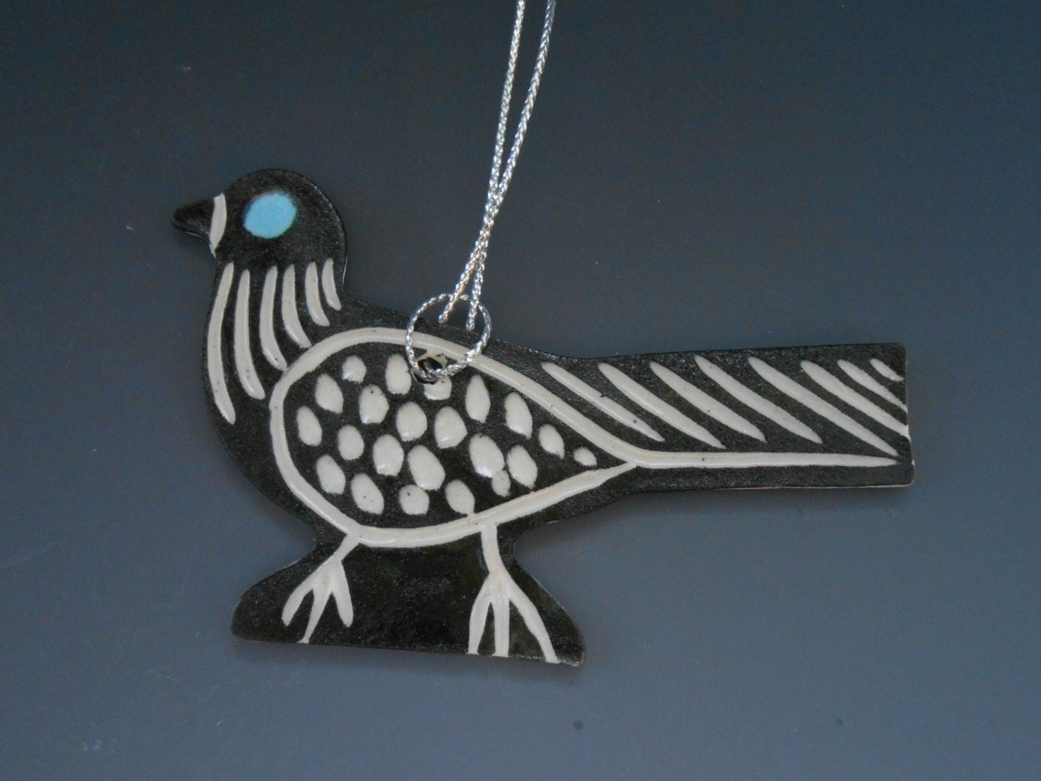 Porcelain Bird Ornament