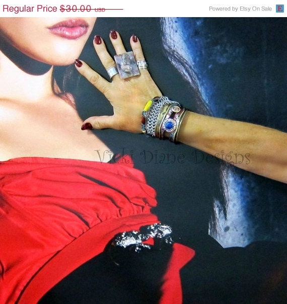 Metallic Mediterranean Cuff
