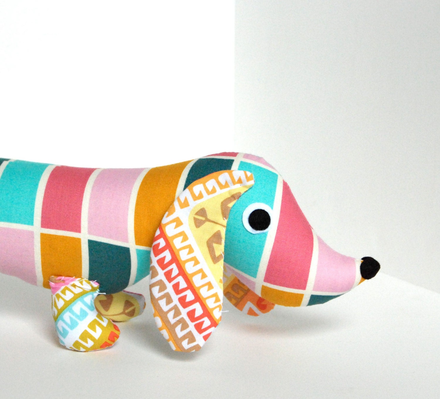 Wiener Dog Stuffed Plush Dachshund Soft Baby Toy Doll MARLO