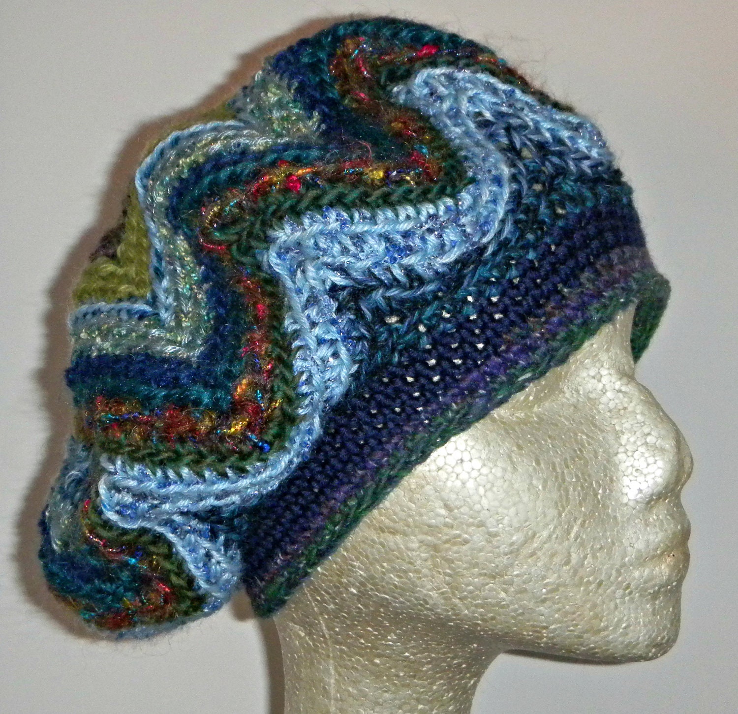 Sale Magic Ball Ripple Beret One of A Kind Free Shipping in the USA