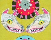 BFF - small original art painting
