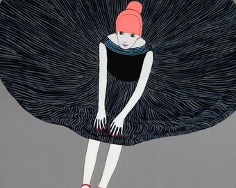 party dress - limited edition art print