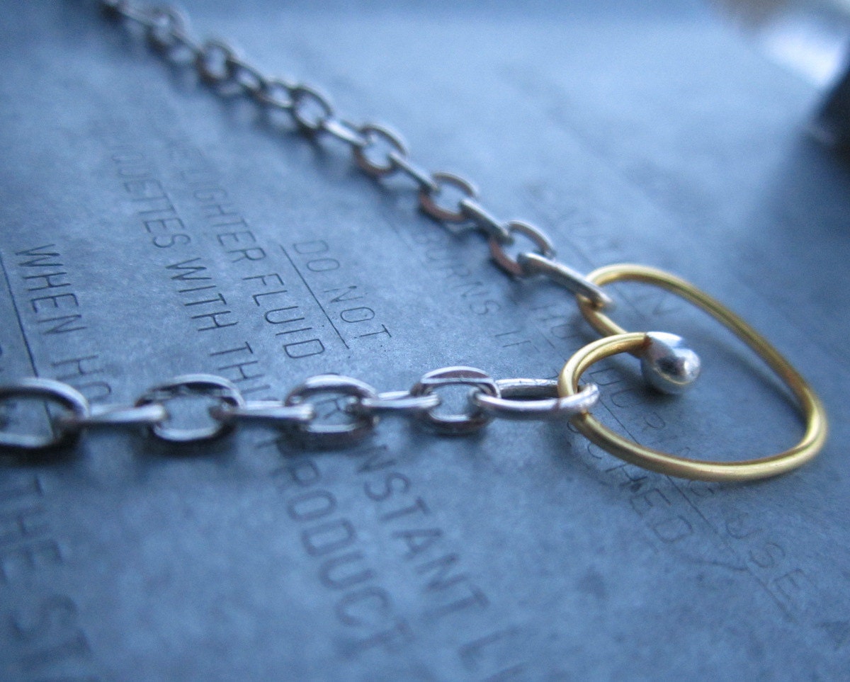 Sweetheart Golden Heart Valentine's Day Necklace