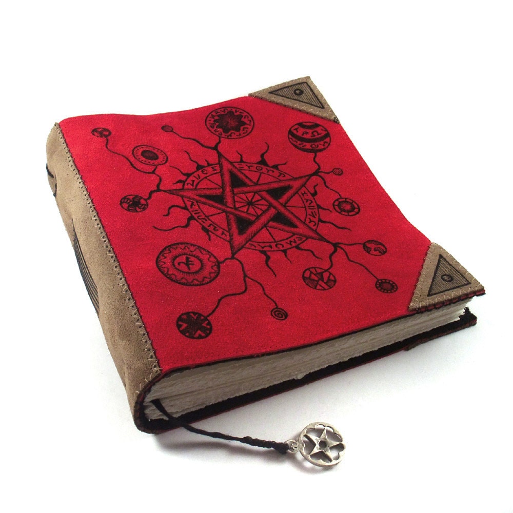 Magical , Journal, Leather, Handmade, Suede, Diary