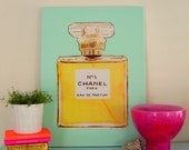 CHANEL NO.5 on Canvas 18 x 24 (7 colors)