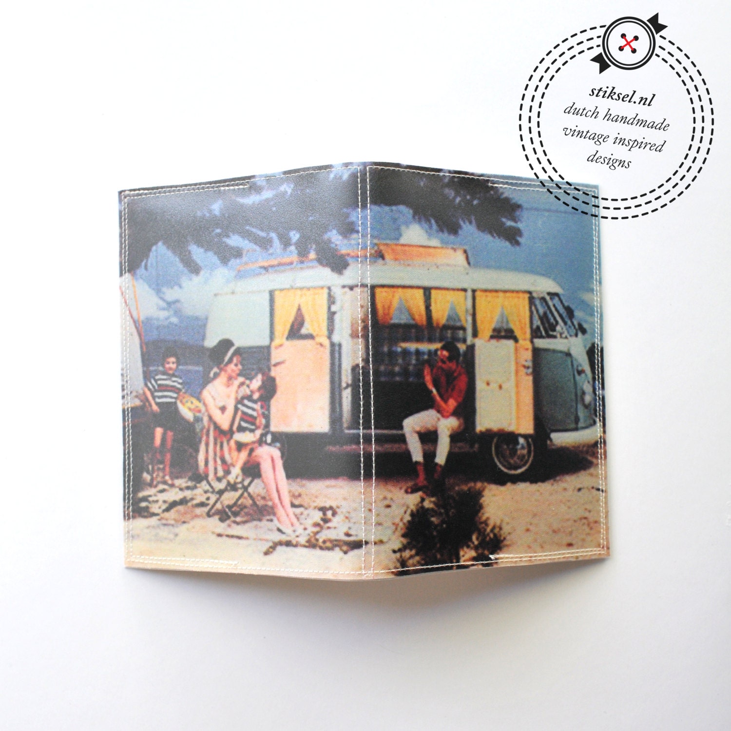 Passport Cover - vintage camper VW