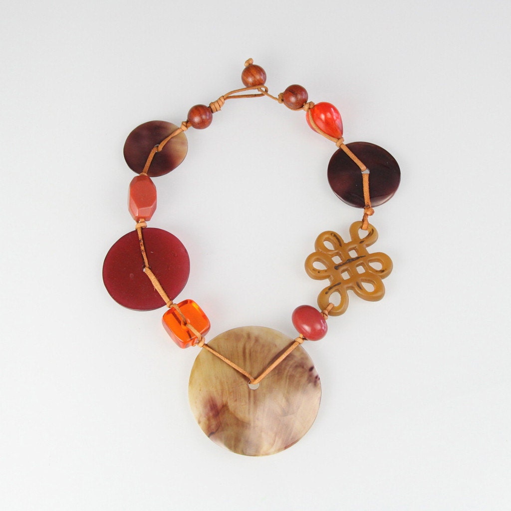 Ethnic Hippie Oversized Necklace