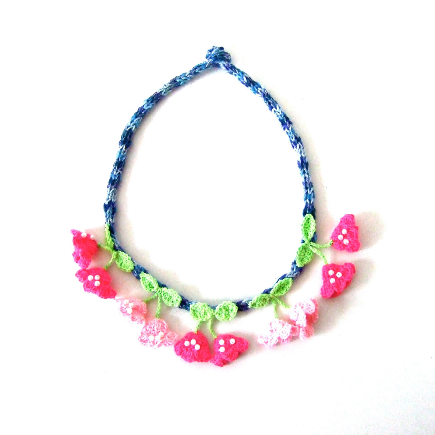 crochet necklace