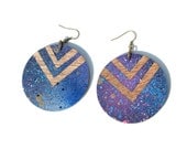 Cosmic Chevron Earrings