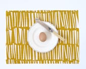 Set of two placemats - Woodpile