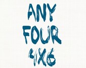 You Choose Any Four 4x6 Size Prints, BOGO, Fine Art Photography, Home Decor, Wall Art, Charming Photos, Art Sale, Collection, Series