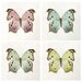 The Flutter Set - Butterfly Photography, Nature Photograph, Four 5x5 fine art prints in pastels, Spring