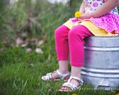 Leggings pattern Size 12m-12 PDF pattern tween sewing pattern and how to sew with knits Instant Download