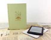 The Flower World of Williamsburg Custom Kindle cover, Nook cover or iPad mini cover - custom device case custom from recycled vintage book