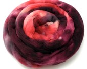 Bordello - Portuguese Merino Fiber -  hand dyed roving