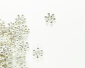 8mm Gold Metal Daisy Spacers - Lead and Nickel Free - 50 Pieces - 0307SL