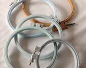 Set of embroider hoops
